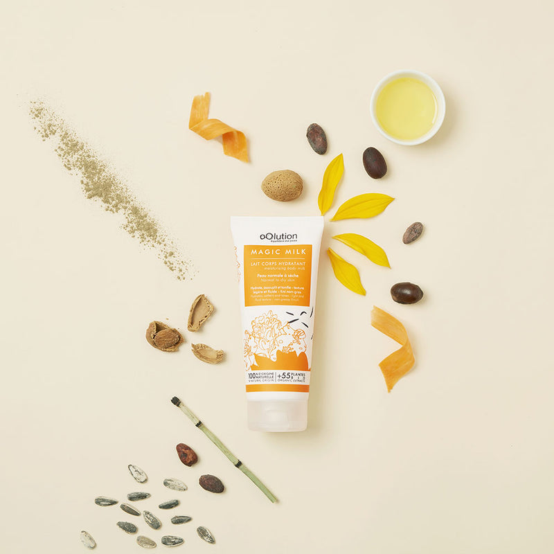 Moisturizing milky cream