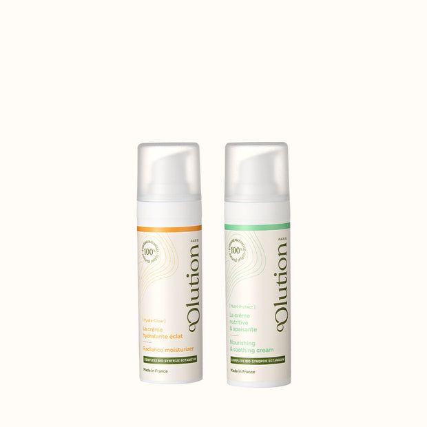 The day & night duo for dehydrated skin