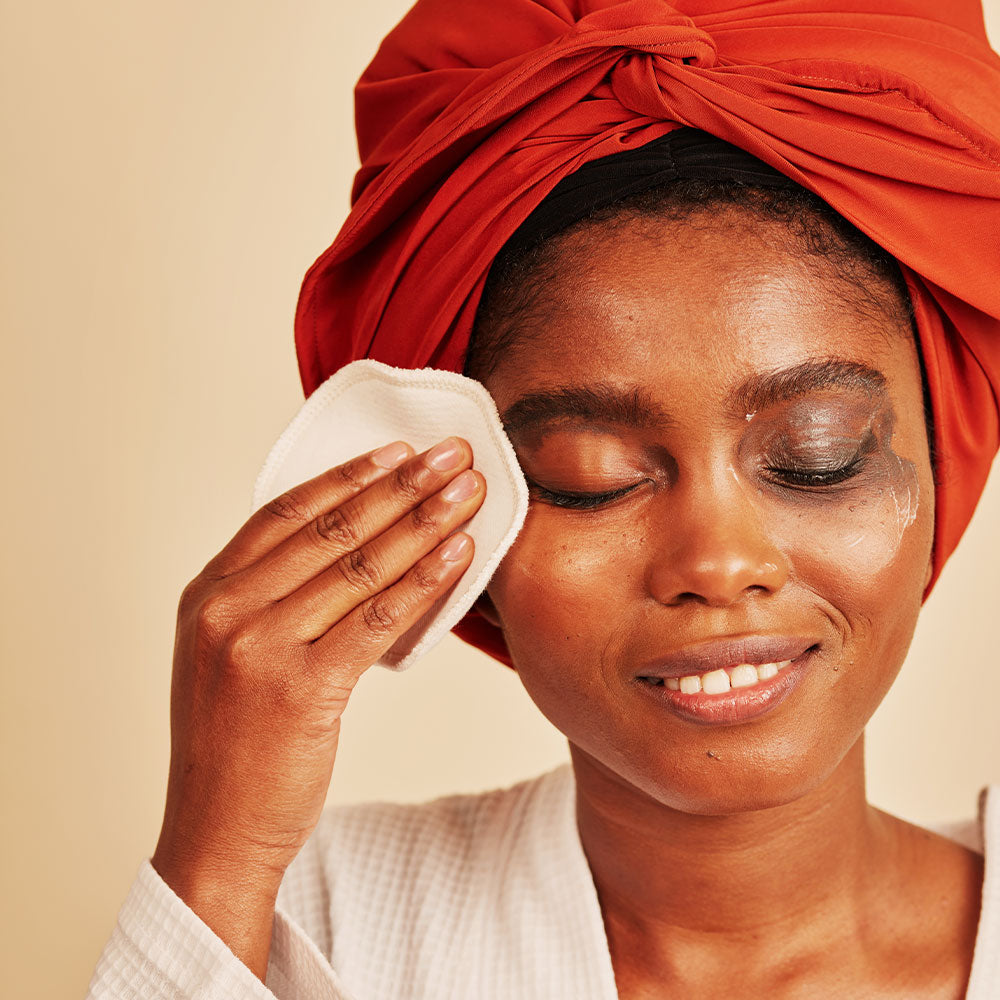 Organic washable make-up remover wipes
