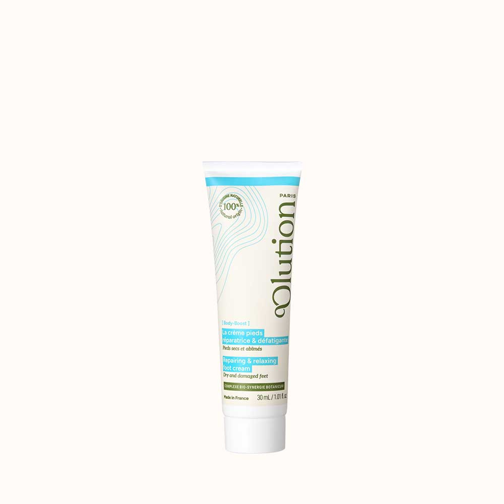 La crème pieds réparatrice & défatigante