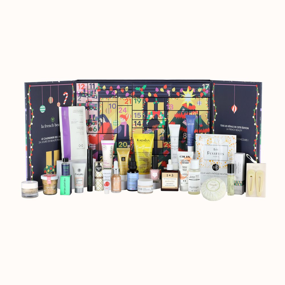 Les 24 produits du Calendrier de l'Avent La French Beauty 2026