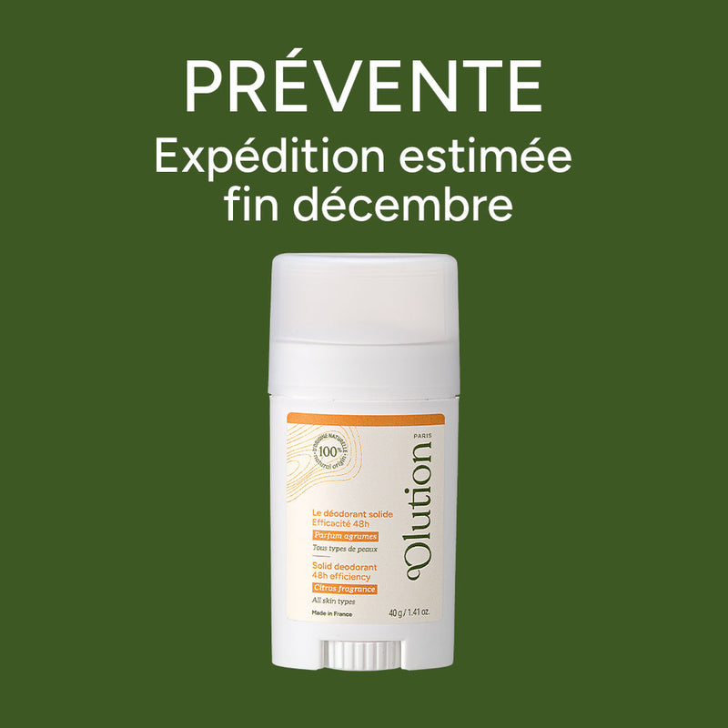 Le déodorant solide