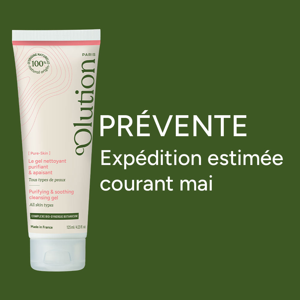 Le gel nettoyant purifiant & apaisant